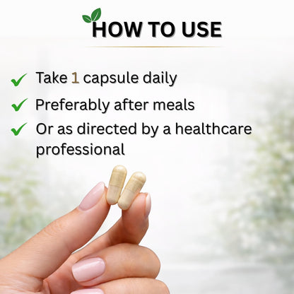 Ayurcaps Boswellia Serrata 500mg Capsules | 60 Veg Capsules | Ayurvedic Herbal Supplement For Joint Support And Flexibility | Plant Based Extract For Men And Women