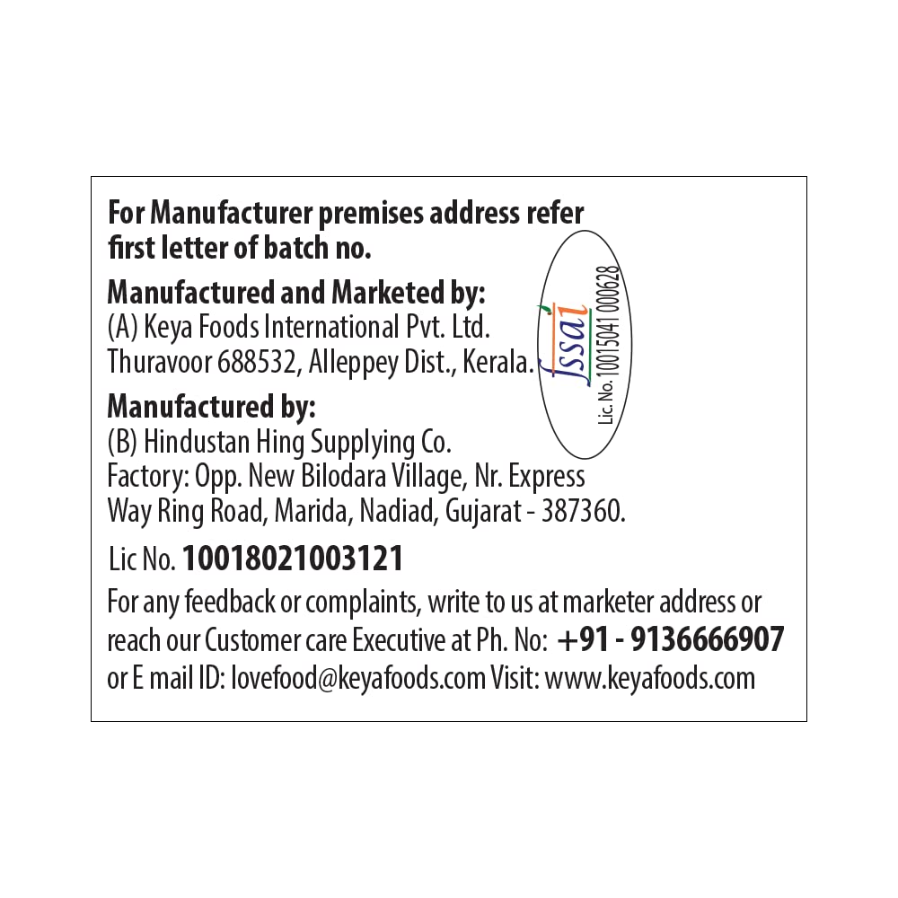 Keya Red Chilli Flakes | Dry Red Chilli Flakes Seasonings | Aromatic Spicy Dried Pizza Pasta Seasoning | Zero added Colours, Fillers, Additives & Preservatives | 100% Natural | 40gm