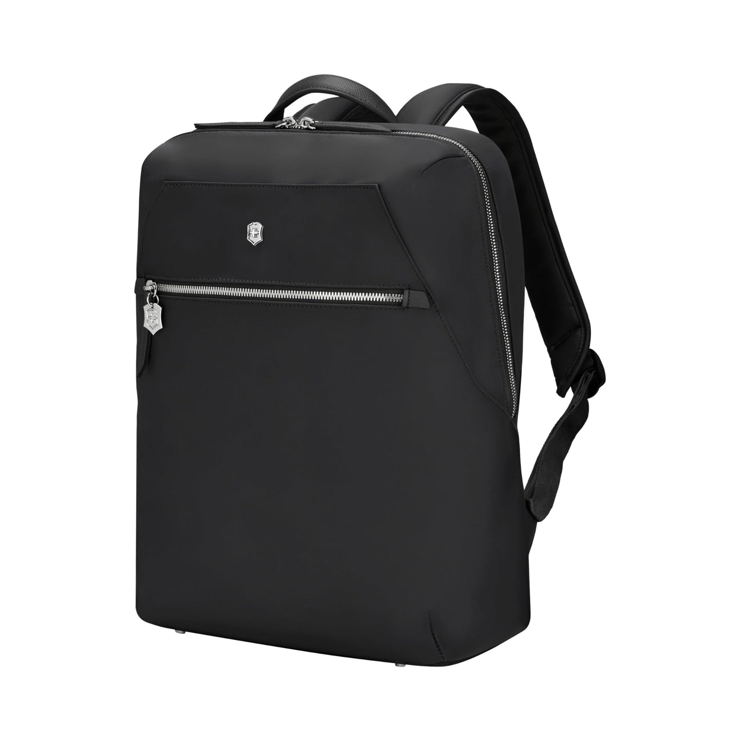Victorinox Victoria Signature Women Compact Backpack, 14'' Laptop & 10'' Tablet Pocket, Black, Swiss designed (612203)