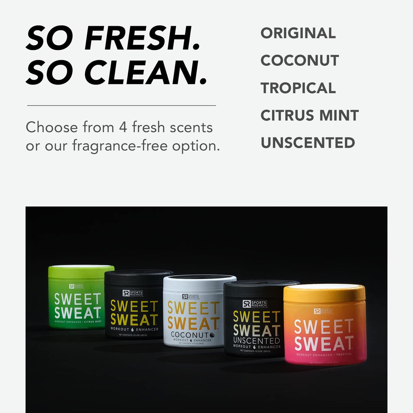 Sports Research, Sweet Sweat Workout Enhancer, Coconut, 13.5 oz (383 g) SRE-01005