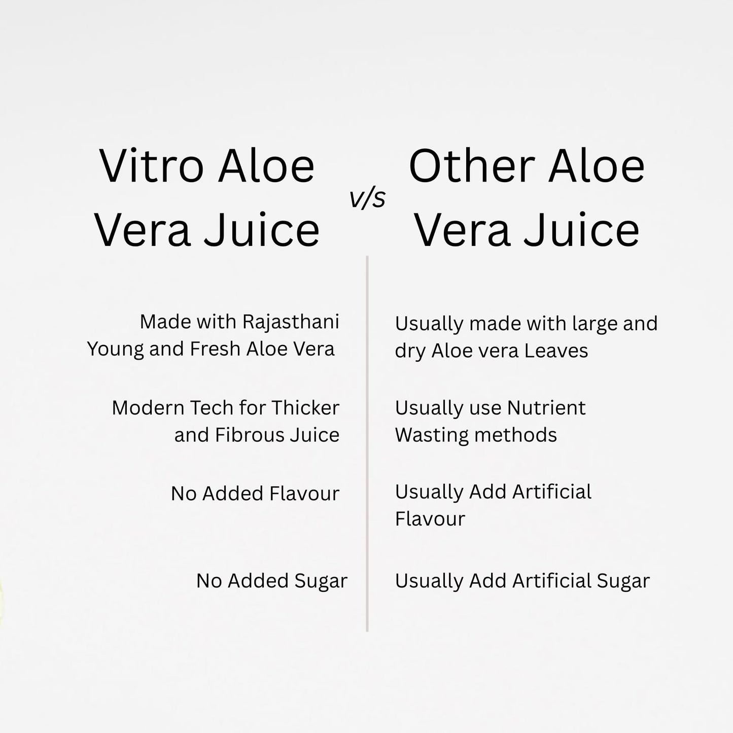 Vitro Aloe Vera Juice 1L | Supports Skin Glow, Digestion & Weight Management | Traditional Recipe for Constipation & Immunity | No Added Sugar