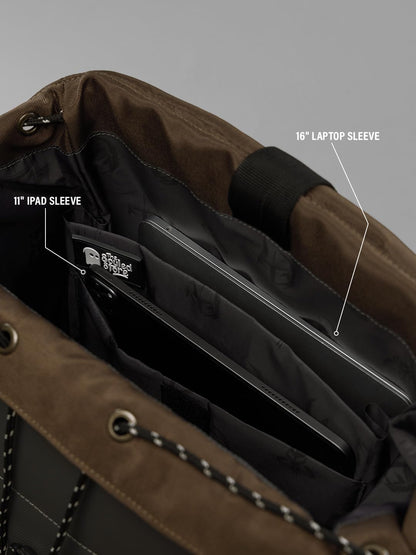 The Souled Store Star Wars: Mandalorian Backpacks | Official Lucasfilm Merchandise | Premium Water-Resistant Laptop Bag with Grogu Graphic | Durable Urban Travel Rucksack for Men & Women