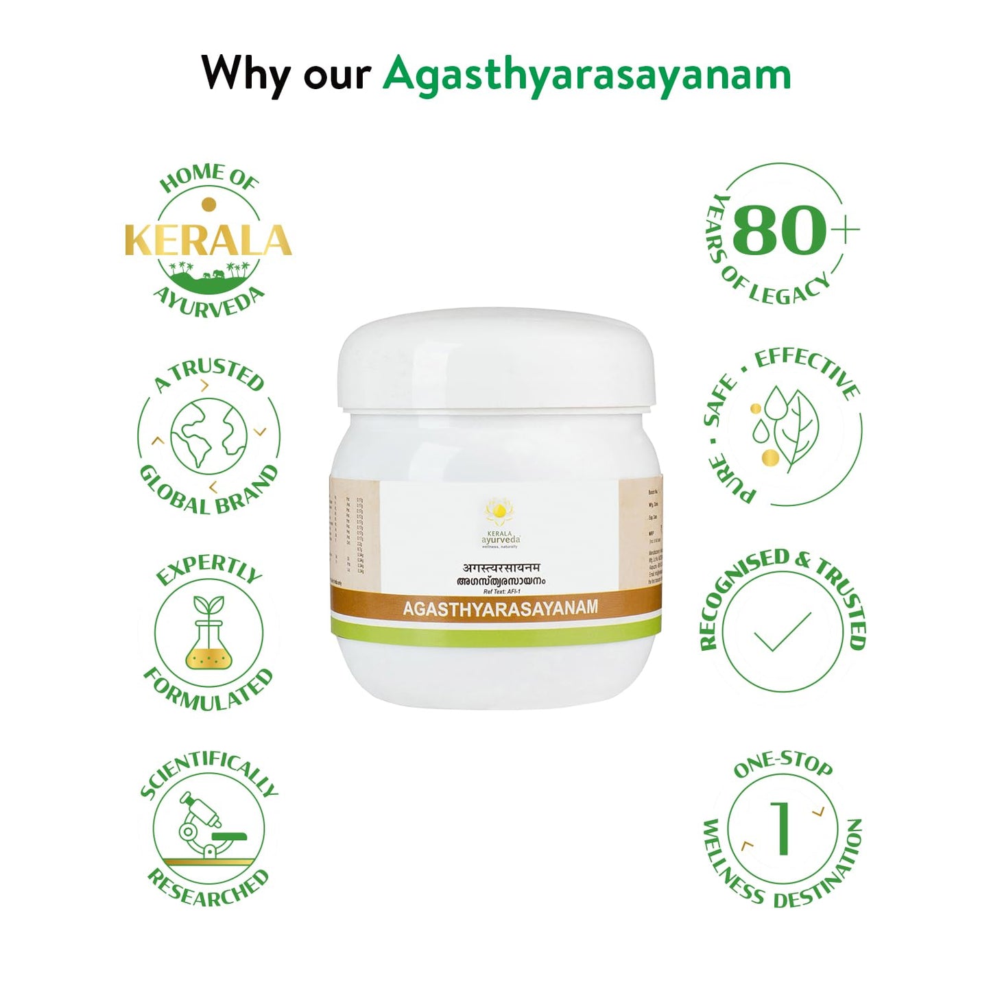 Kerala Ayurveda Agasthyarasayanam 250 Gm- image 3