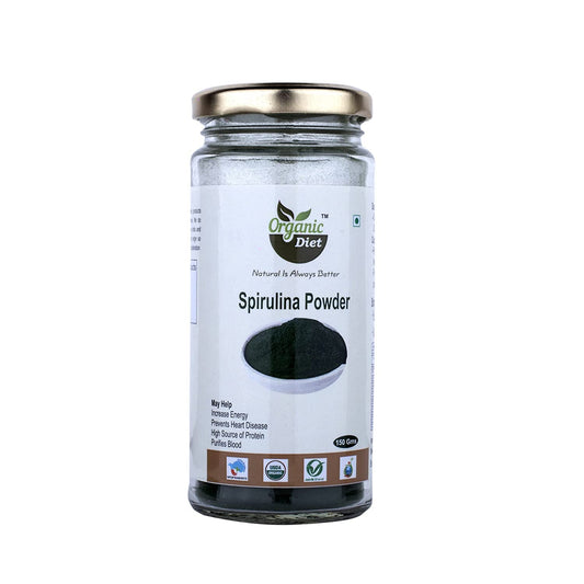 Organic Diet Fresh & Pure Organic Spirulina Powder – 150g