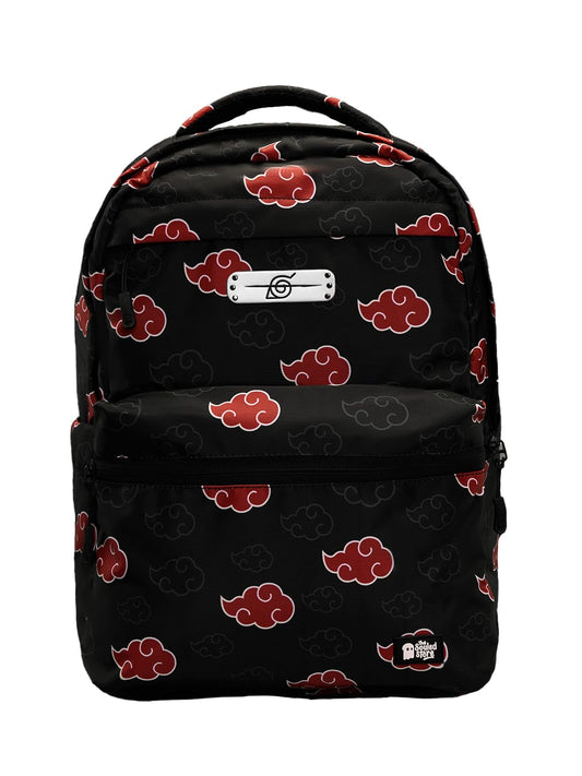 The Souled Store Naruto: Akatsuki Rogue Shinobi Adult Unisex Black 15.5L Backpacks
