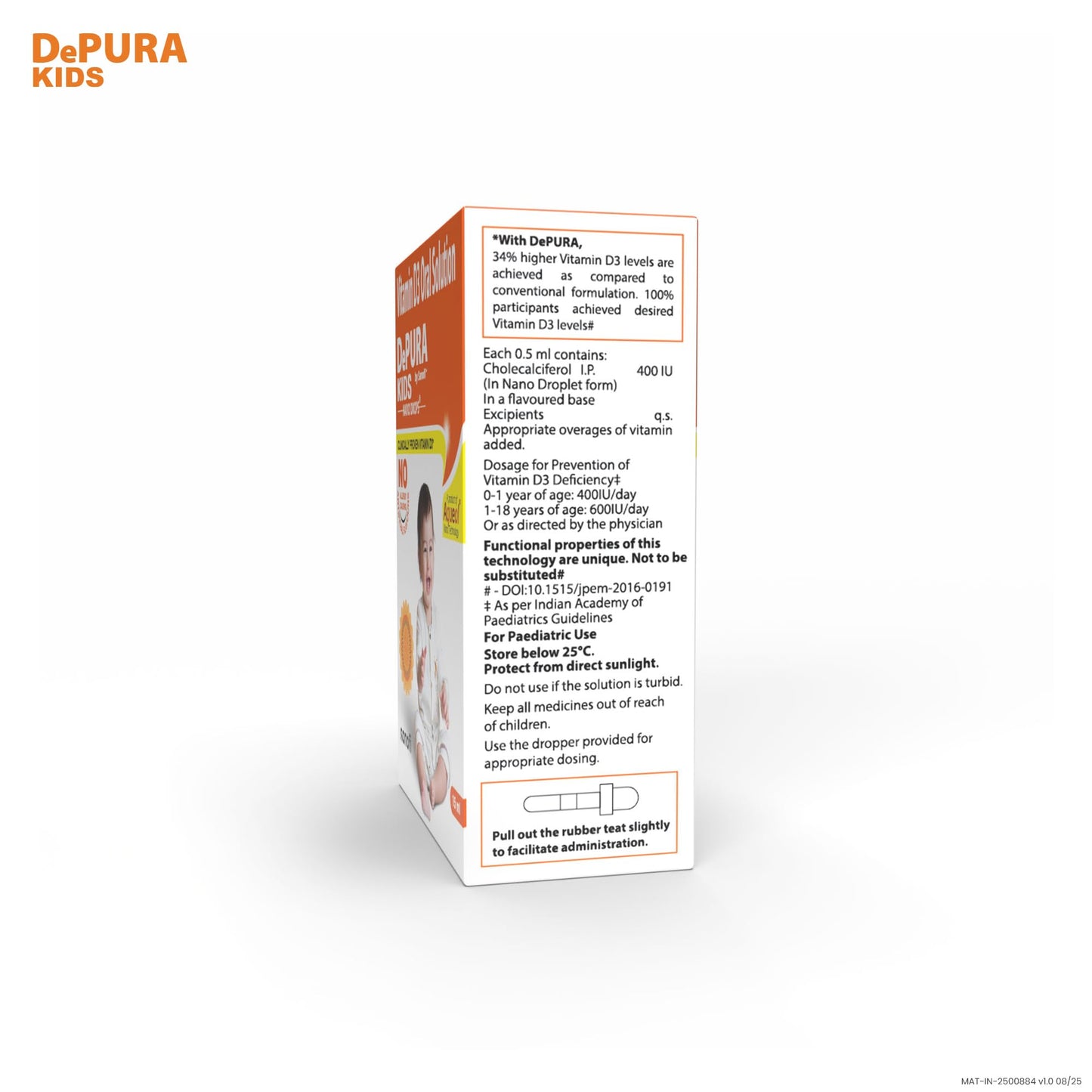 Depura Kids - Bottle of 15 ml Nano Drops