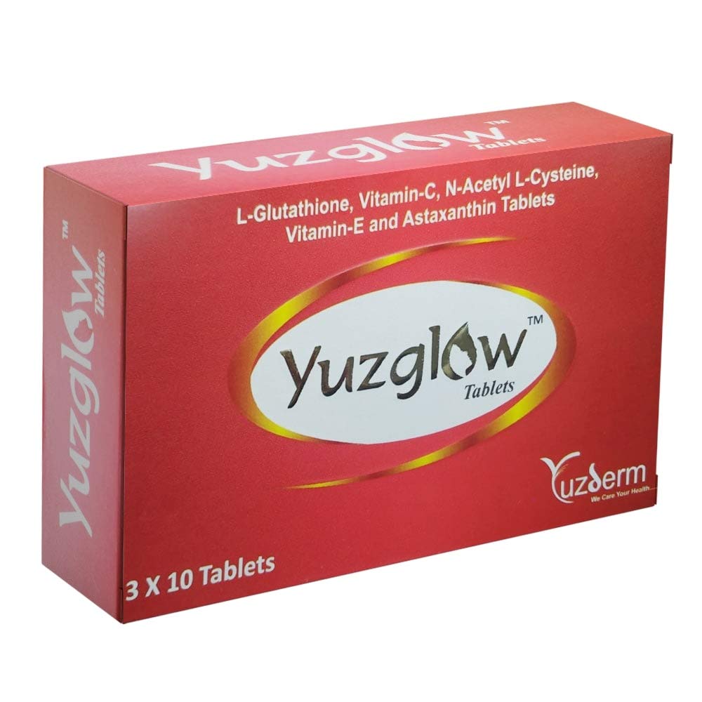 Yuzglow | Glowing Skin | 1000mg L-Gluthathione | Skin Whitening | Fairn- image 2