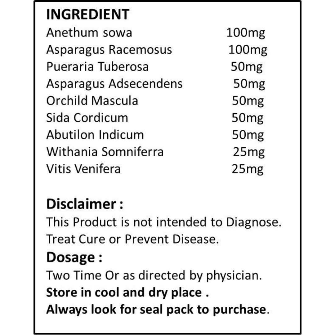 Secure Healthcare | Perfect Growth | Increase Body Strength | Height Growth | Body Growth Bones | Capsule | 30 No | Pack of 1
