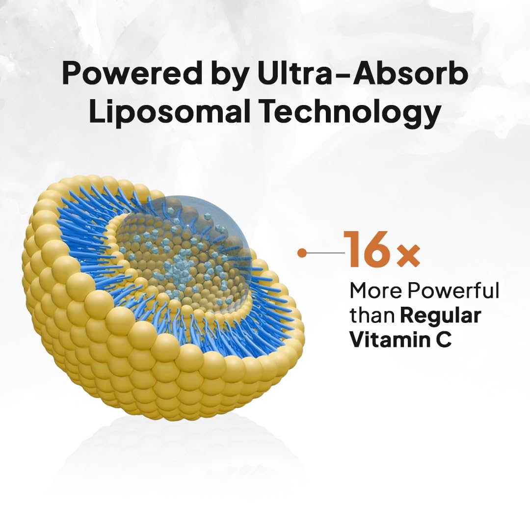 Miduty Liposomal Vitamin C Supplement Bioavailability, Antioxidant Vita- image 9