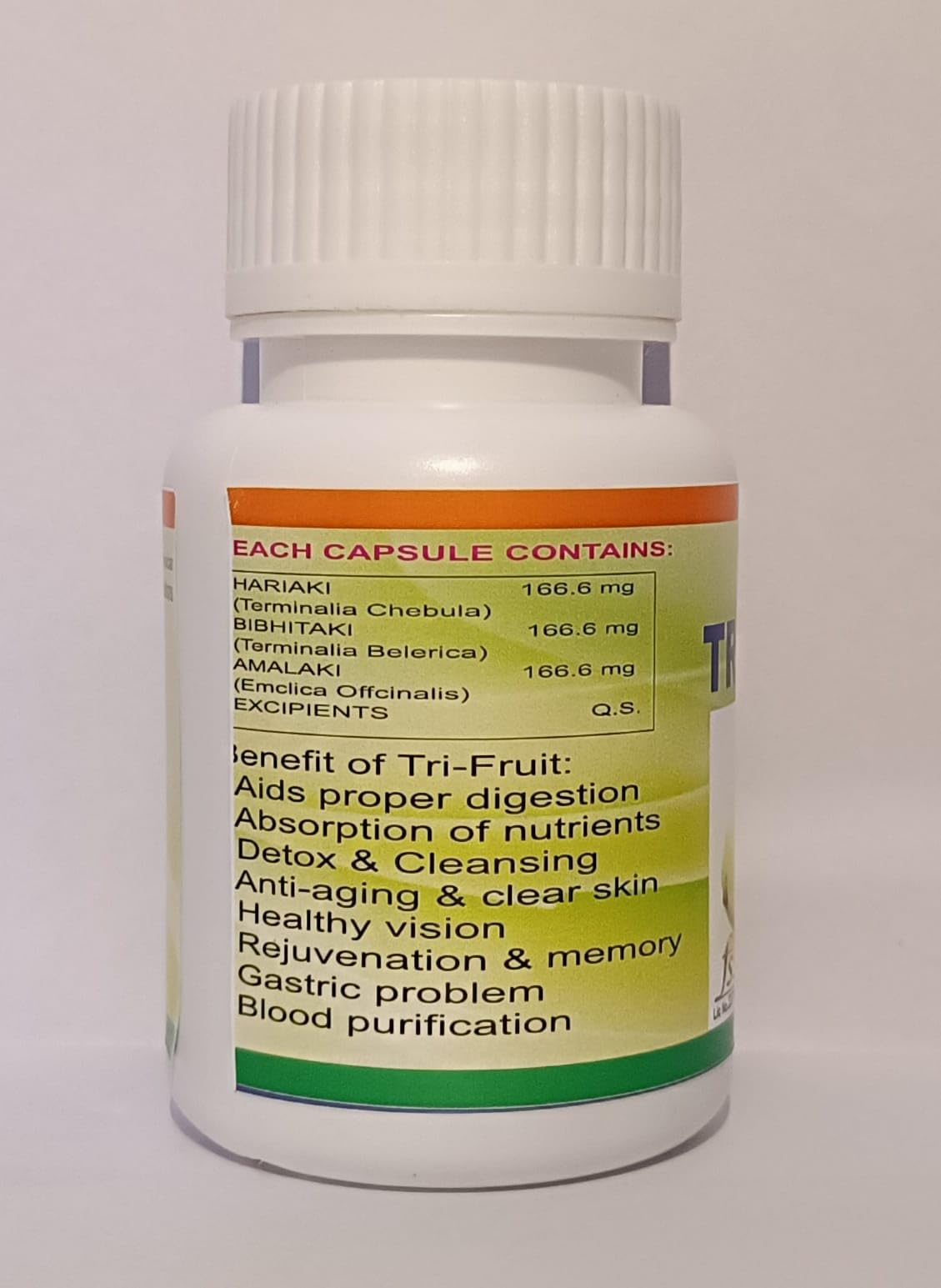 TRI FRUITS CAPSULE (Triphala)