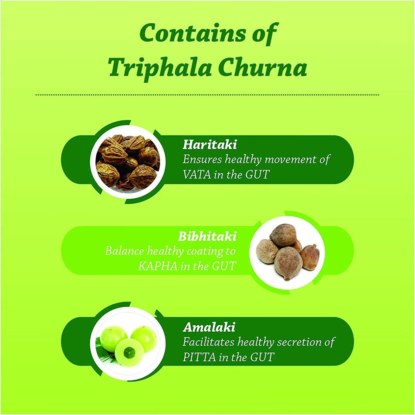 Baidyanath Asli Ayurved Nagpur Triphala Churna I Ayurvedic Remedy For G- image 3
