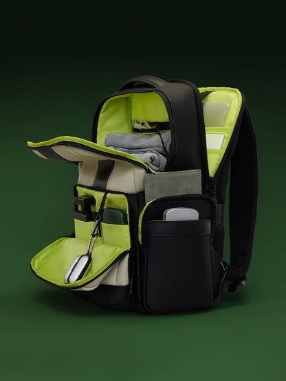 The Souled Store Ben 10: Omnitrix Backpacks | Official Cartoon Network Merchandise | Premium Water-Resistant Laptop Bag with Iconic Graphic | Durable Urban Travel Rucksack for Men & Women