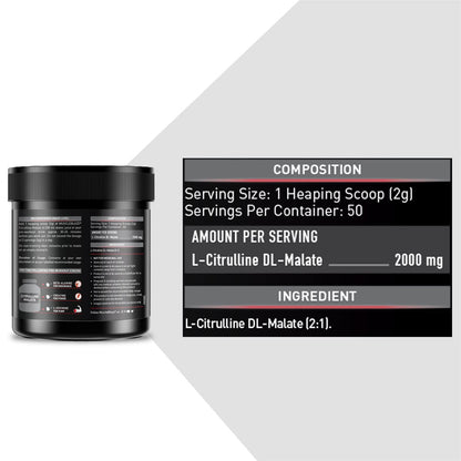 MuscleBlaze Citrulline Malate Powder(Unflavoured, 100G), 1 count, 50 se- image 8