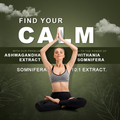 CUREFOREVER Ashwagandha Supplement 1200mg - 60 Tablets for Men & Women,- image 8