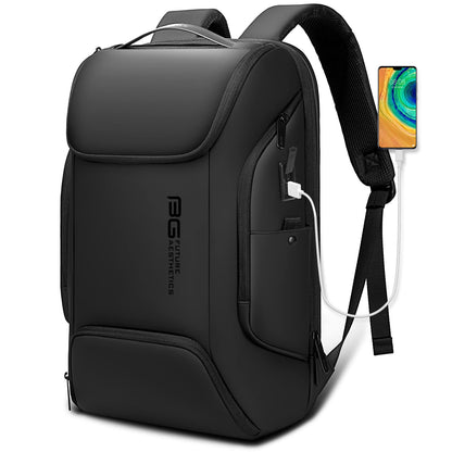 BANGE Business Laptop Smart backpack Can Hold 15.6 Inch Laptop Commute Backpack Carry on bag for men and women, Black, Large, Laptop Backpack
