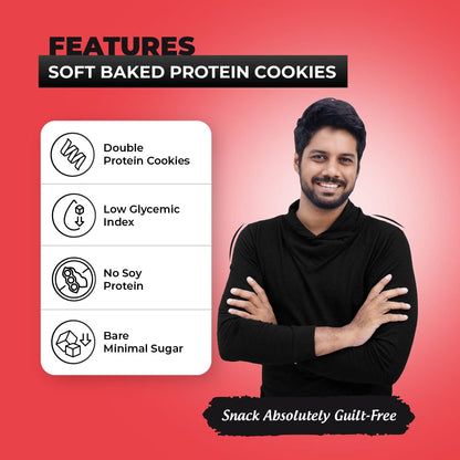 HYP- Protein Cookies, Oatmeal Raisin Cookies (6x42g) | 10 g Protein per- image 3