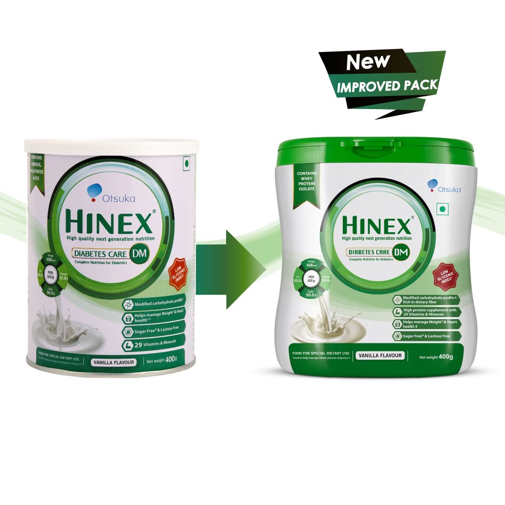 Hinex DM 400 Grams, Vanilla Flavor