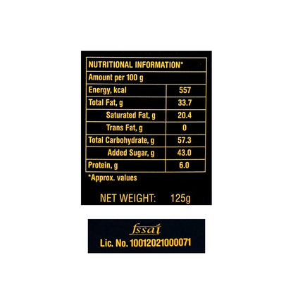 Amul India Twilight Tryst Dark Chocolate, 125gm