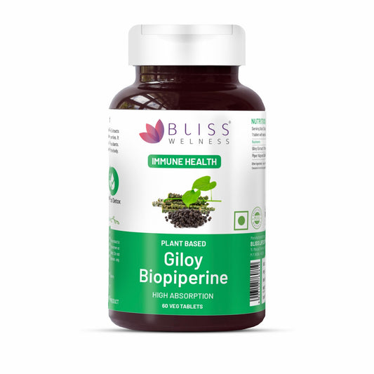 Bliss Welness Immunity Booster Blood Purification | Pure Giloy Extract 1000mg wi