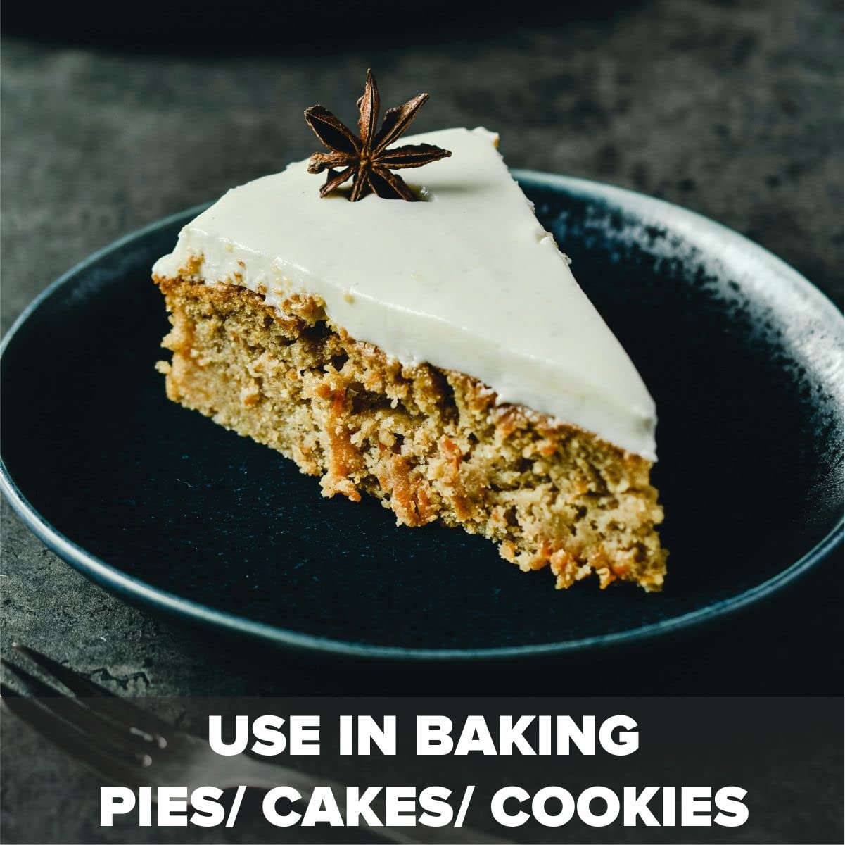 EL The Cook Whole Star Anise Seeds (Chakri Phool) Spice | Fresh, Pure & Natural, Vegan, Gluten Free, NON-GMO, Resealable Bag | For Cooking, Chinese, Tea, Baking etc | 80 gm