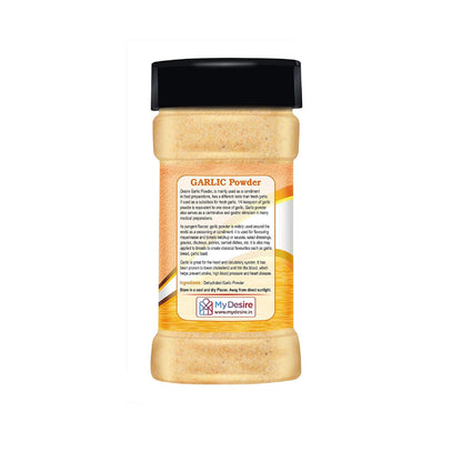 Desire Dehydrated Garlic Powder, 200g | No Additives, Ideal for Cooking, Seasoning, and Baking | Natural Flavor Enhancer