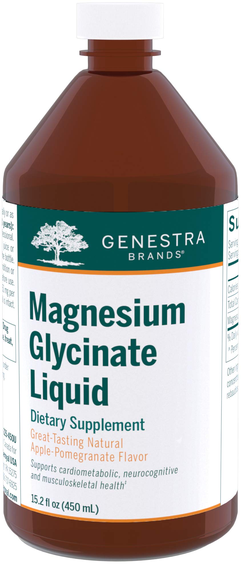 Genestra Magnesium Glycinate Liquid 450 mL