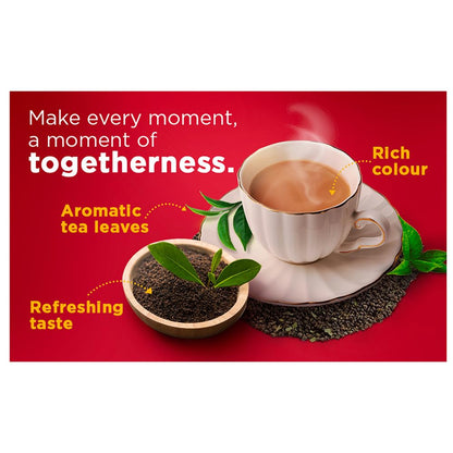 Red Label Tea 1 kg Pack, Strong Chai from the Best Chosen Leaves, Rich in Healthy Flavonoids - Premium Powdered Black Tea