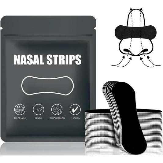 KESESU Nose Strips for Breathing – Flexible Nasal Strip Comfortable Fit, Secure Hold, Non-Slip Adhesive Tape, Sport and Sleep Strips,Nasal Expander (30 Count)