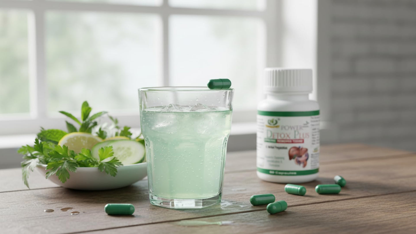 Naveenya Kaya Healthcare Power Detox Plus Capsule - Promotes Optimal Hormonal Balance in Both Genders