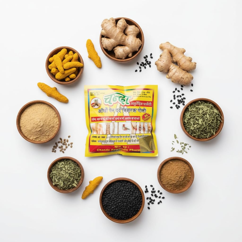 Chanda Ayurvedic Relief Powders (CHANDA AYURVEDIC GOLI)