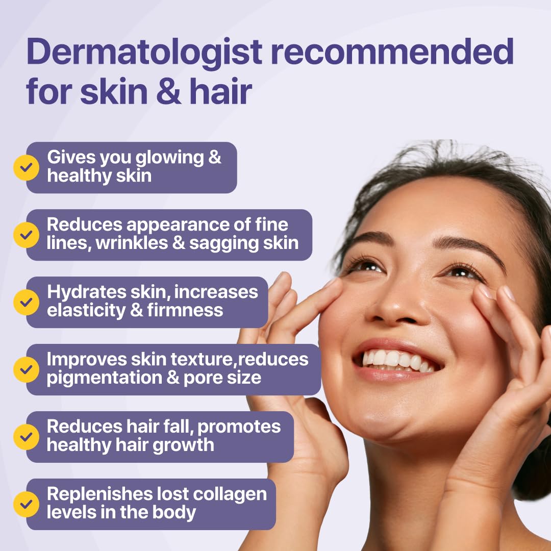 Nature's Island Skin Glow Collagen Powder (Berry, 250g) , Marine Collag- image 5