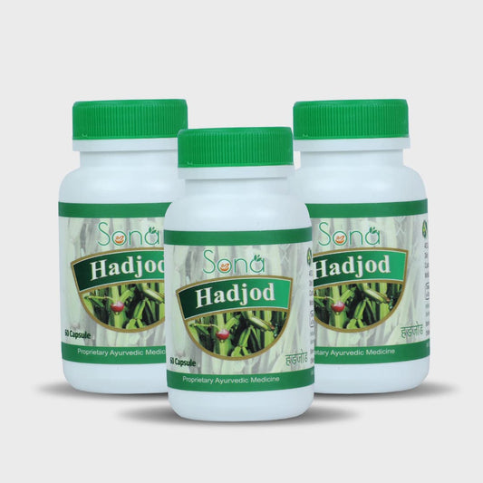 Sona HealthCare Hadjod Capsules -60 Capsules (Pack of 3)