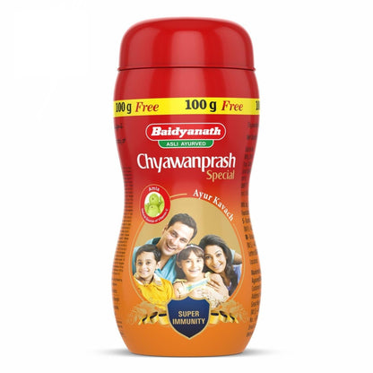 Baidyanath Asli Ayurved Chyawanprash Special, 1kg + 100g Free |Natural Immunity Booster for Adults & Kids - Enriched with 47 Vital Ayurvedic Ingredients