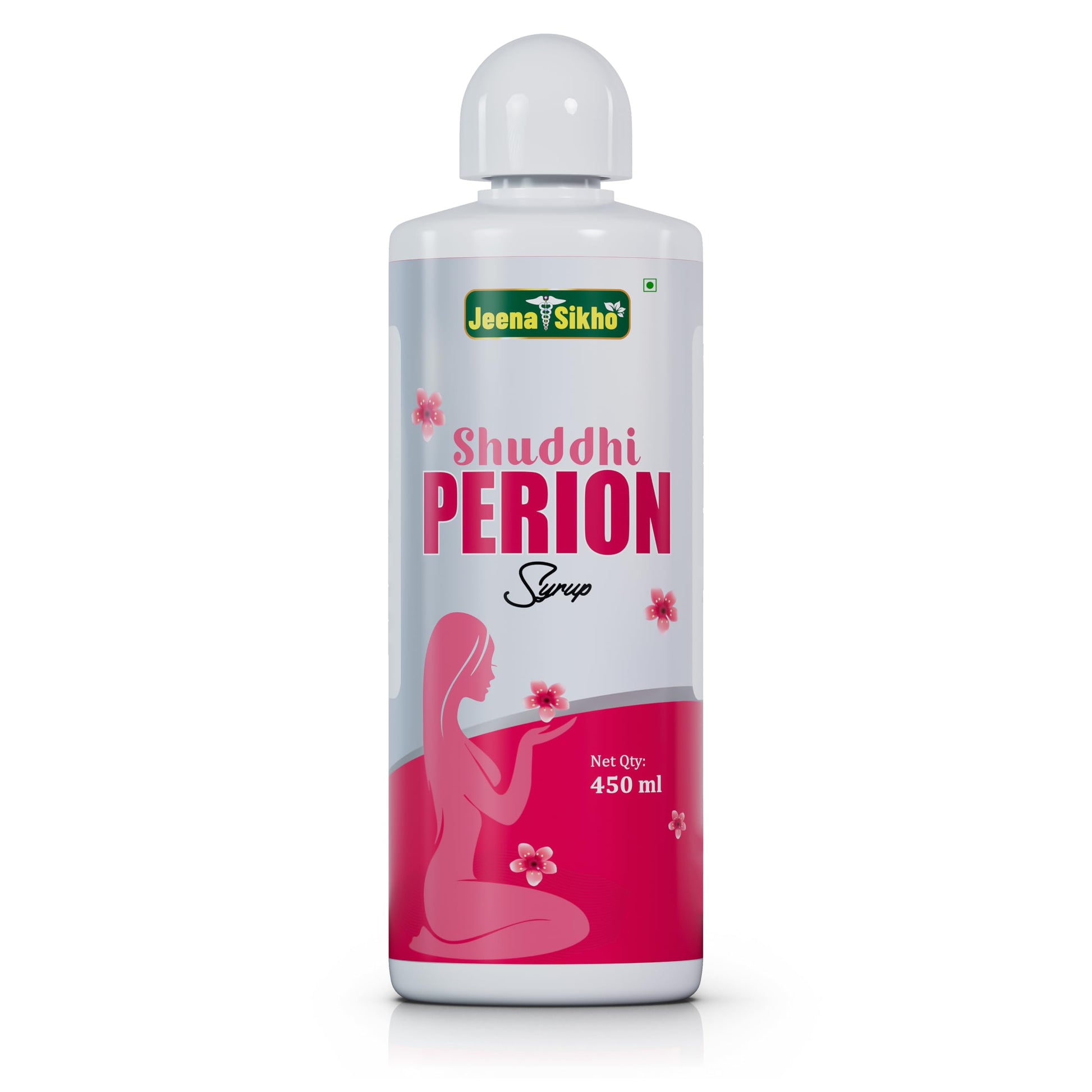 Jeena Sikho Perion Syrup – With Dashmool, Kala Jeera, Kala Til, Arishtas & Asavas, 450ml