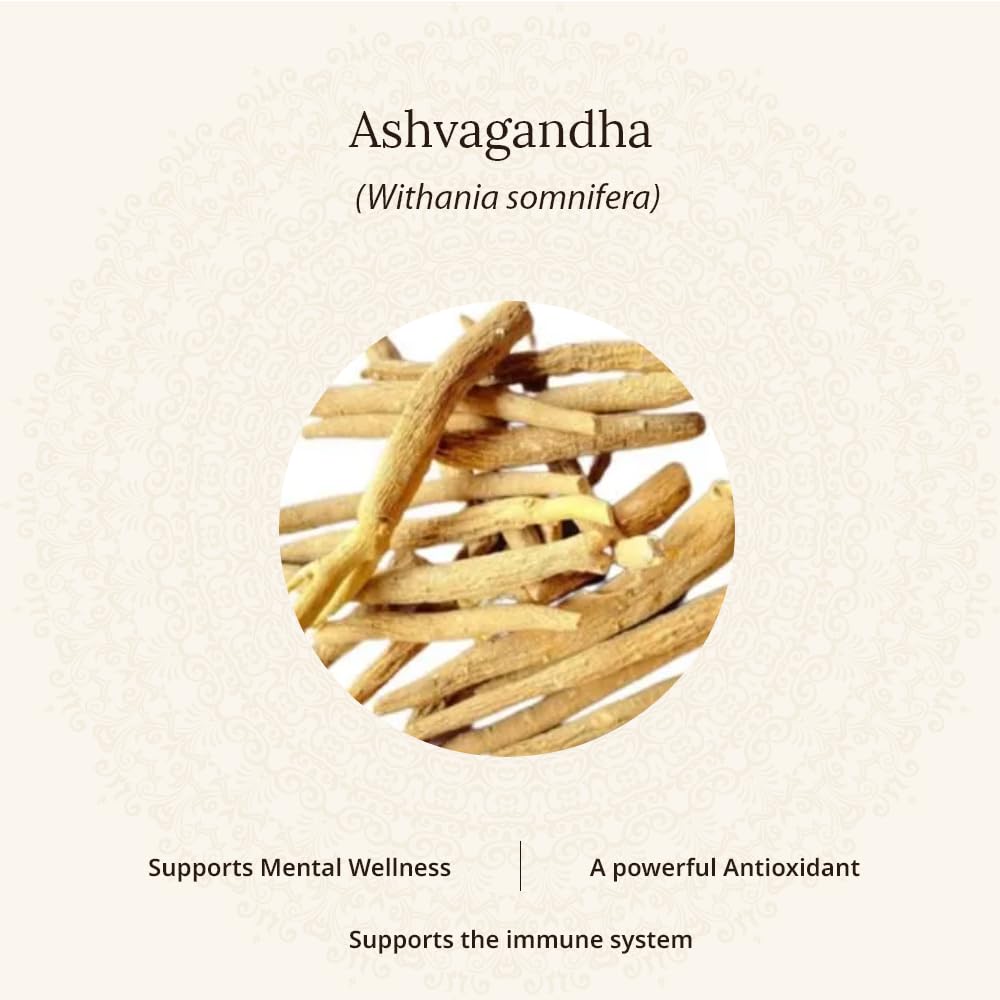 Amarantha Nu-Aristress Tablets | supports Calmness & Mental Relaxation | For Men & Women | 60 Tablets| Contains standardized extracts of Ashwagandha, Brahmi, Shankhapushpi, Chamomile, Passion Flower, Magnesium & Vitamin B6