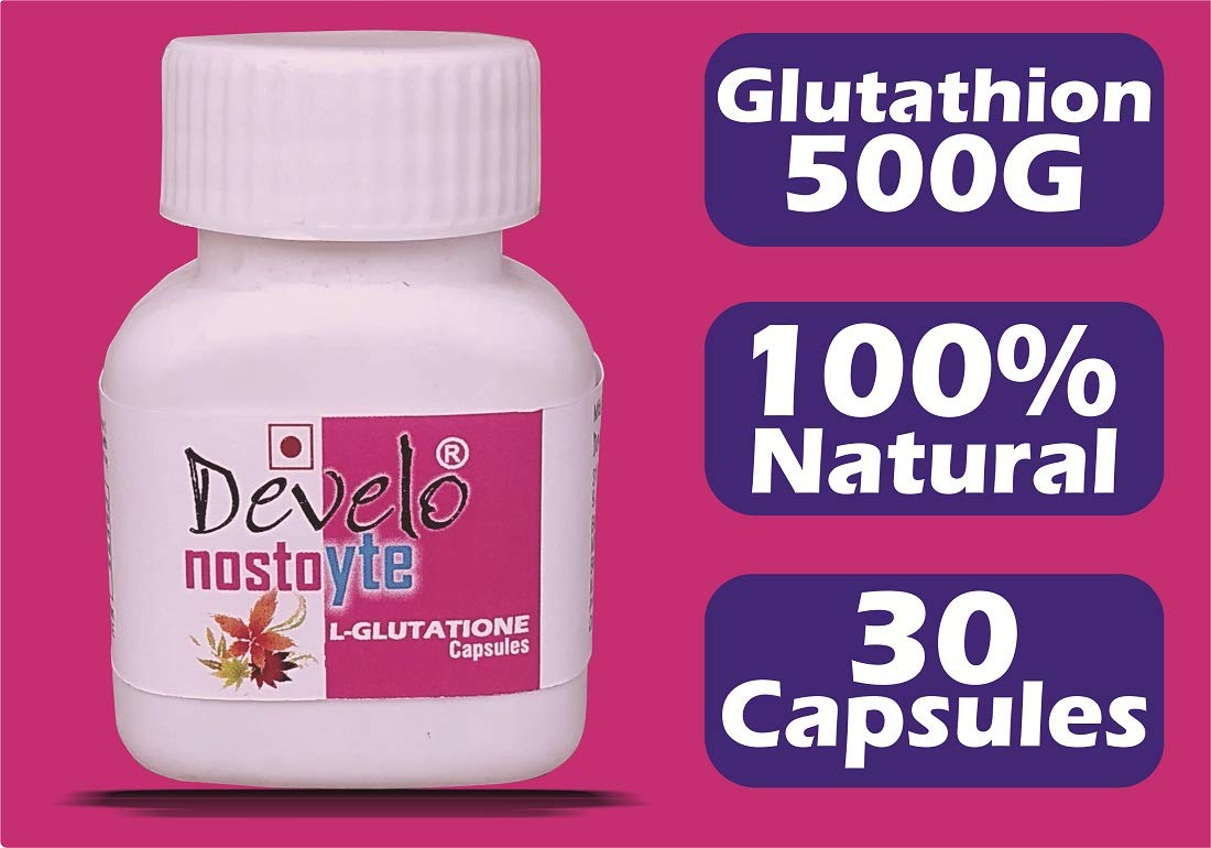 Develo Glutathione for Glowing and Radiant skin 30 capsules