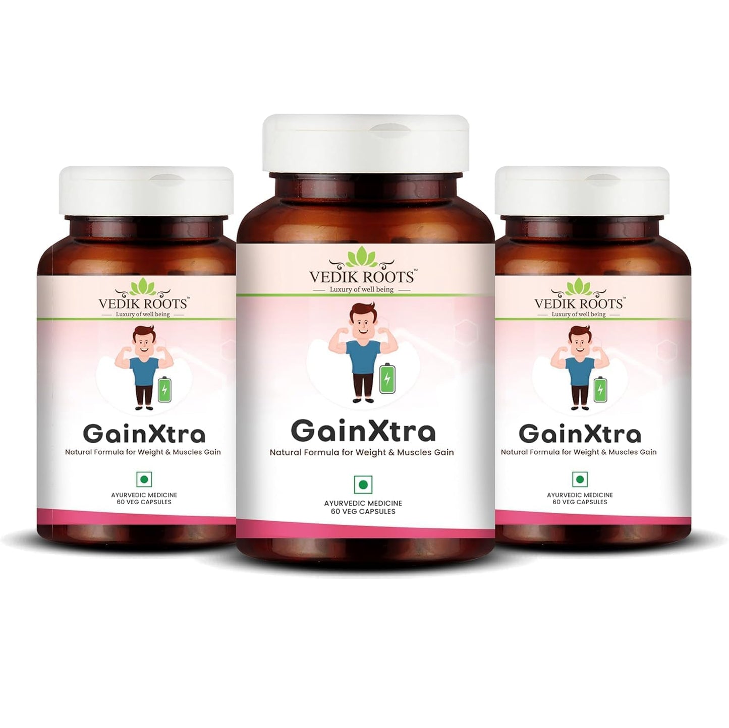 Vedikroots Prostate Support Capsules | Promotes Prostate & Urinary Health | Supports Male Vitality & Hormonal Balance | With Saw Palmetto, Gokshura & Shatavari | 60 Veg Capsules