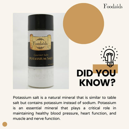 Foodaids Potassium Salt (100 GM)[Good for BP Patients and Joint pain] S- image 7