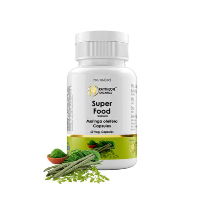 RAYTHEON ORGANICS Superfood Capsules – Ultimate Superfood Supplement & Multivitamin Capsules for Enhanced Wellness, Energy & Immunity