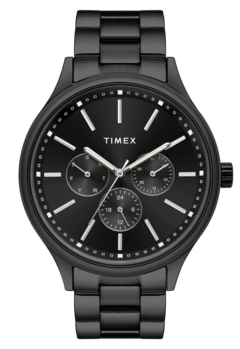 TIMEX Men Black Round Analog Watch - TWEG18410