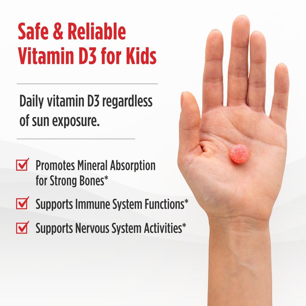 Nordic Naturals Vitamin D3 Gummies Kids - 400 IU Vitamin D3 For Kids |- image 3