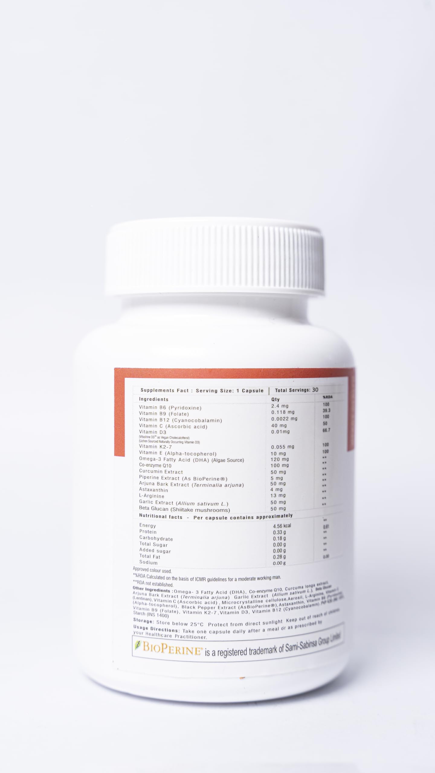 CELL-VITALS Coenzyme Q10 Cardiocare Max – Advanced Heart Health Supplement, 30 Veg Capsules | Supports Cardiovascular Wellness, Healthy Blood Pressure & Cholesterol