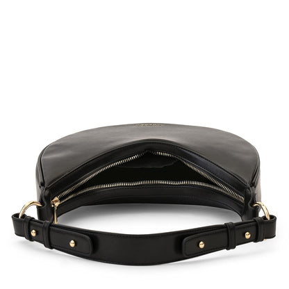 Miraggio Simone Saddle Women's Shoulder Handbag - Black