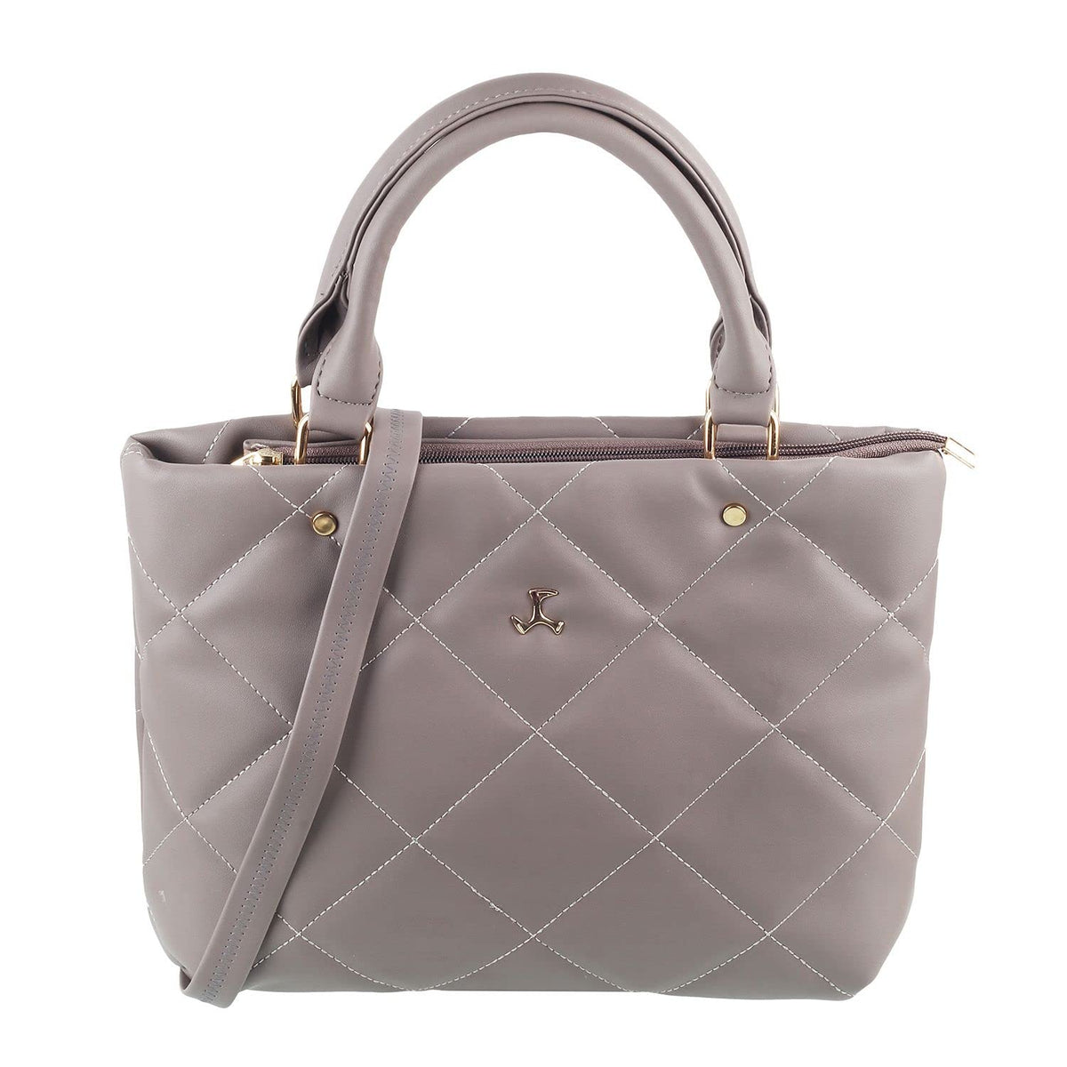 Mochi Women Satchel Bags Grey (66-8302)