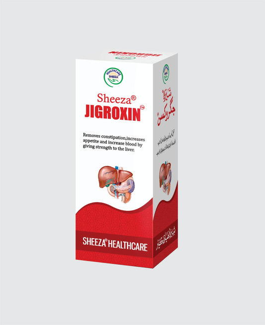 Sheeza Jigroxin, Constipation Relief and Appetite Booster, Liver Syrup 200ml (Pack of 2)