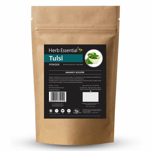 Herb Essential Pure Tulsi Powder, 50 g