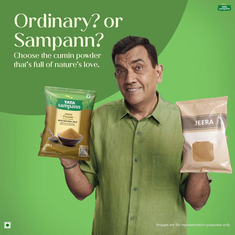 Tata Sampann Jeera Powder With Natural Oils, 100g, Cumin Powder, Jeera Masala