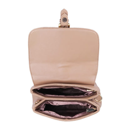 Mochi Women Chikoo Flap Over Sling (66-7153)