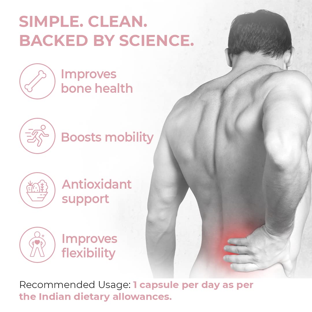 INSTRENGTH -STRONG BACK (INDIA'S NO.1 MULTIVITAMIN) -Support Backbone Pain Relief, Care,Strength,Imporve Backbone Flexibility- 10% OFFER