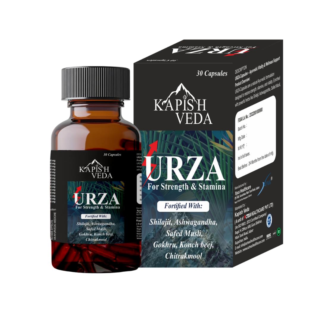 KAPISH URZA Capsules Natural Ayurvedic